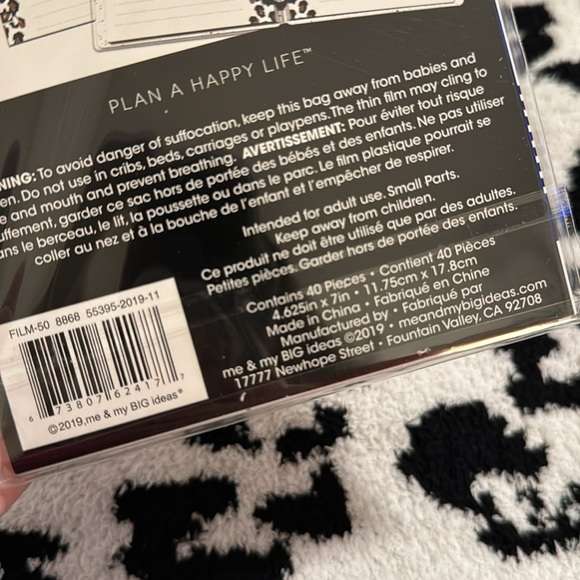 The Happy Planner Mini Size Filler Paper Pack - Picture 3 of 4